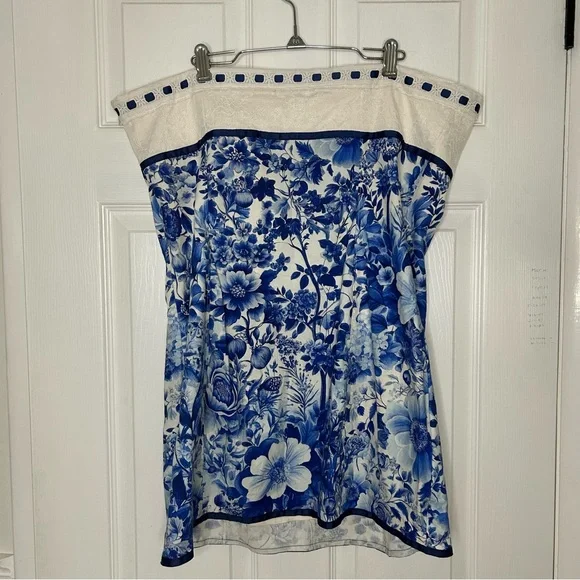 Anthropologie Maeve Strapless Mini Dress